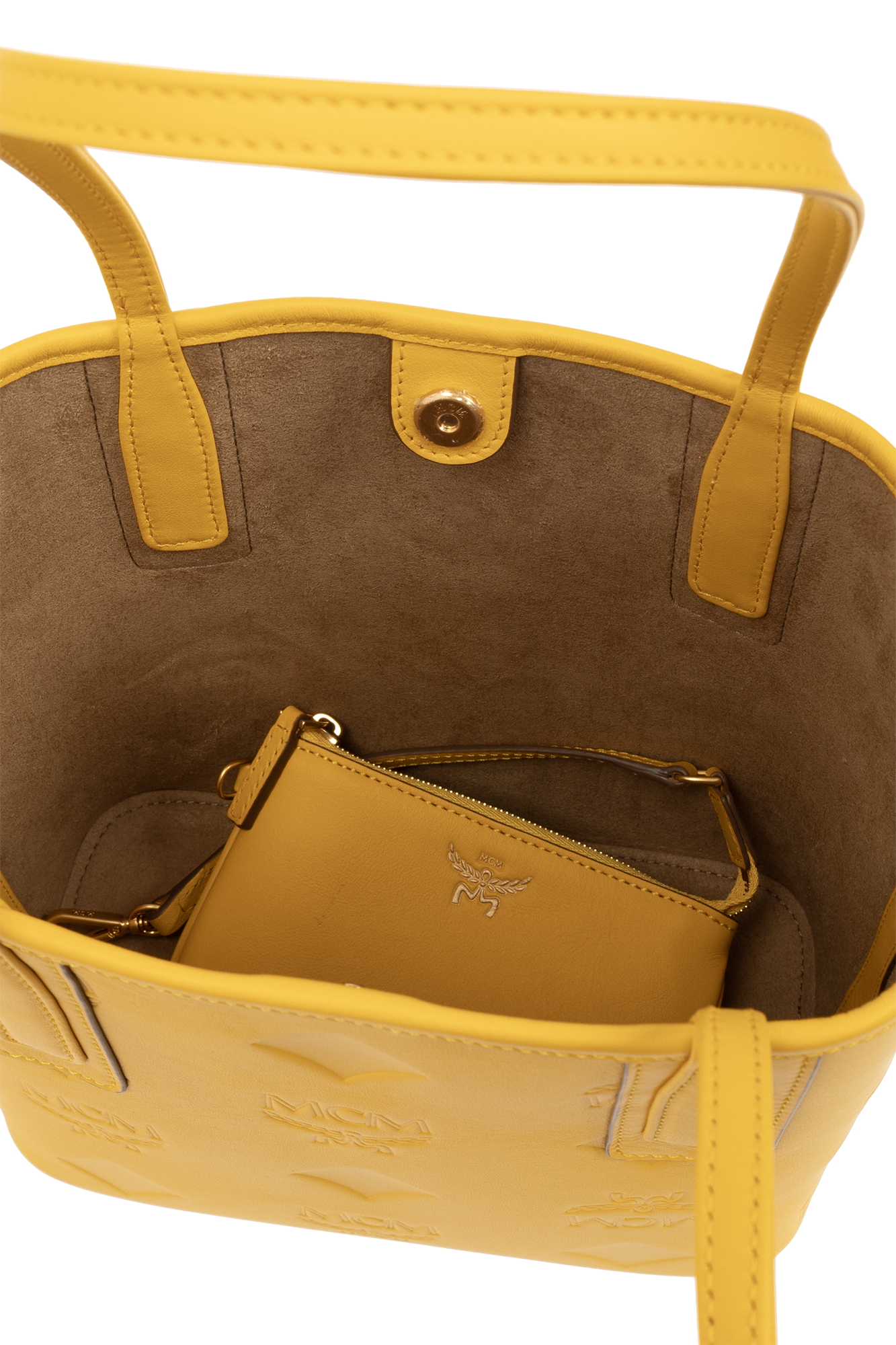 Mcm shop bag yellow